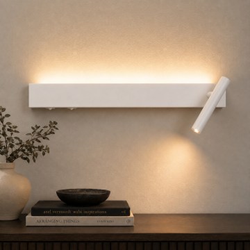 BRILAGI - LED sienas spotgaismeklis ARLIX LED/3W/230V + LED/7W balts CRI 90