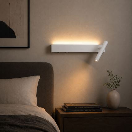 BRILAGI - LED sienas spotgaismeklis ARLIX LED/3W/230V + LED/7W balts CRI 90