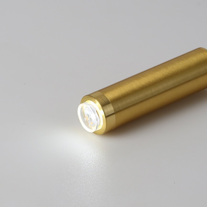 Brilagi - LED Sienas starmetis MAYA 1xG9/7W/230V balta/zelta