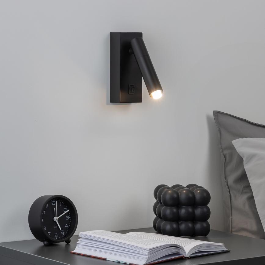 Brilagi - LED Sienas starmetis MAYA 1xG9/7W/230V melns