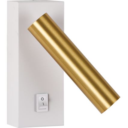 Brilagi - LED Sienas starmetis MAYA LED/3W/230V 4000K balta/zelta