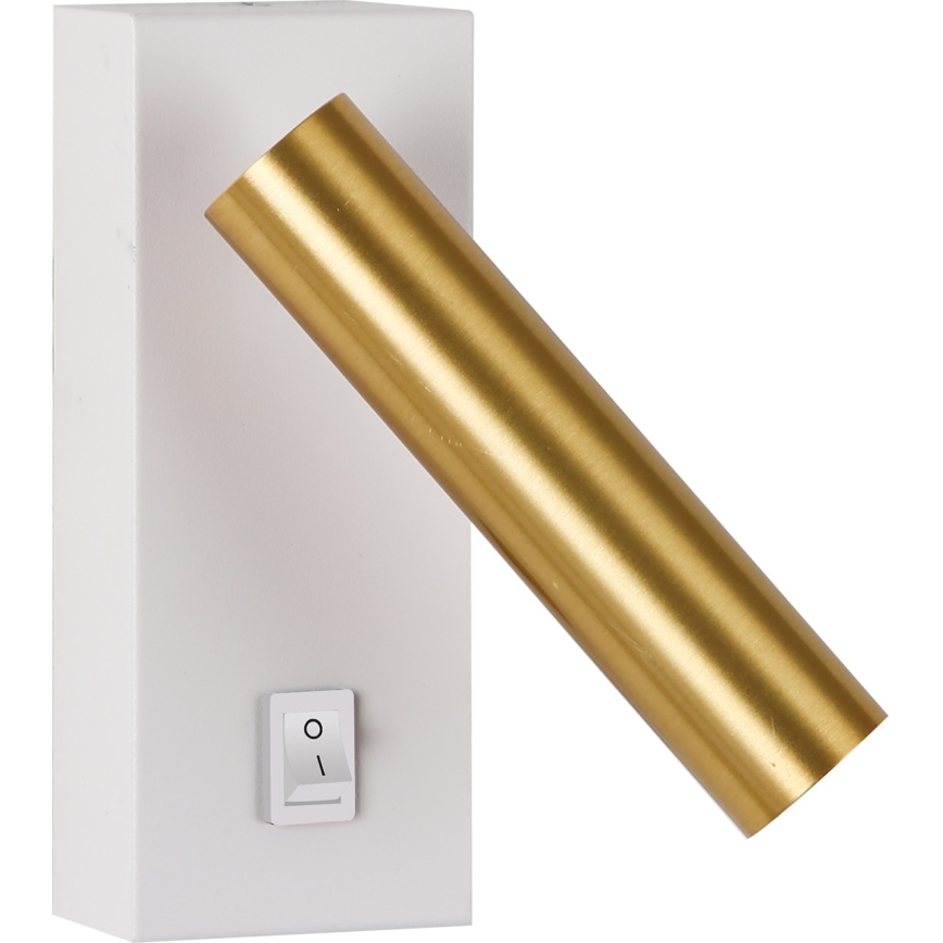 Brilagi - LED Sienas starmetis MAYA LED/3W/230V 4000K balta/zelta