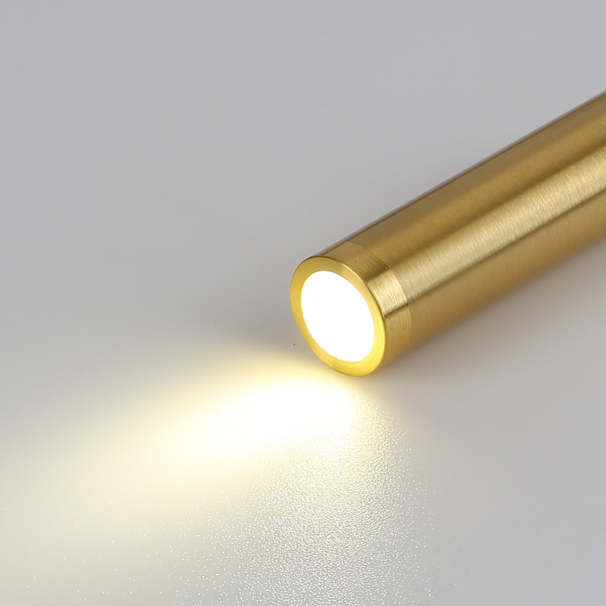 Brilagi - LED Sienas starmetis MAYA LED/3W/230V 4000K balta/zelta