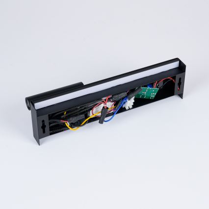 Brilagi - LED sienas punktveida gaismeklis ar USB portu NOCTIS LED/3W/230V + LED/9W melns