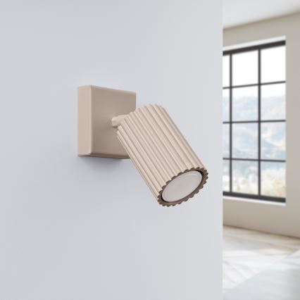 Brilagi - LED sienas virziena gaismeklis CRESTO 1xGU10/10W/230V taupe