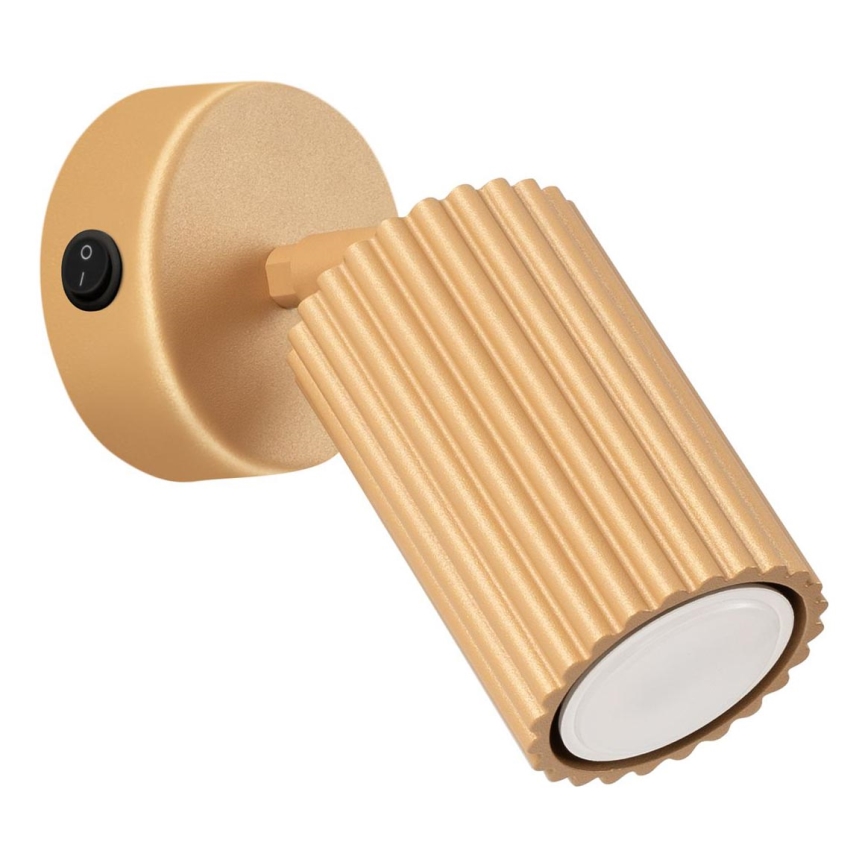 Brilagi - LED sienas virziena gaismeklis CRESTO 1xGU10/10W/230V zelta