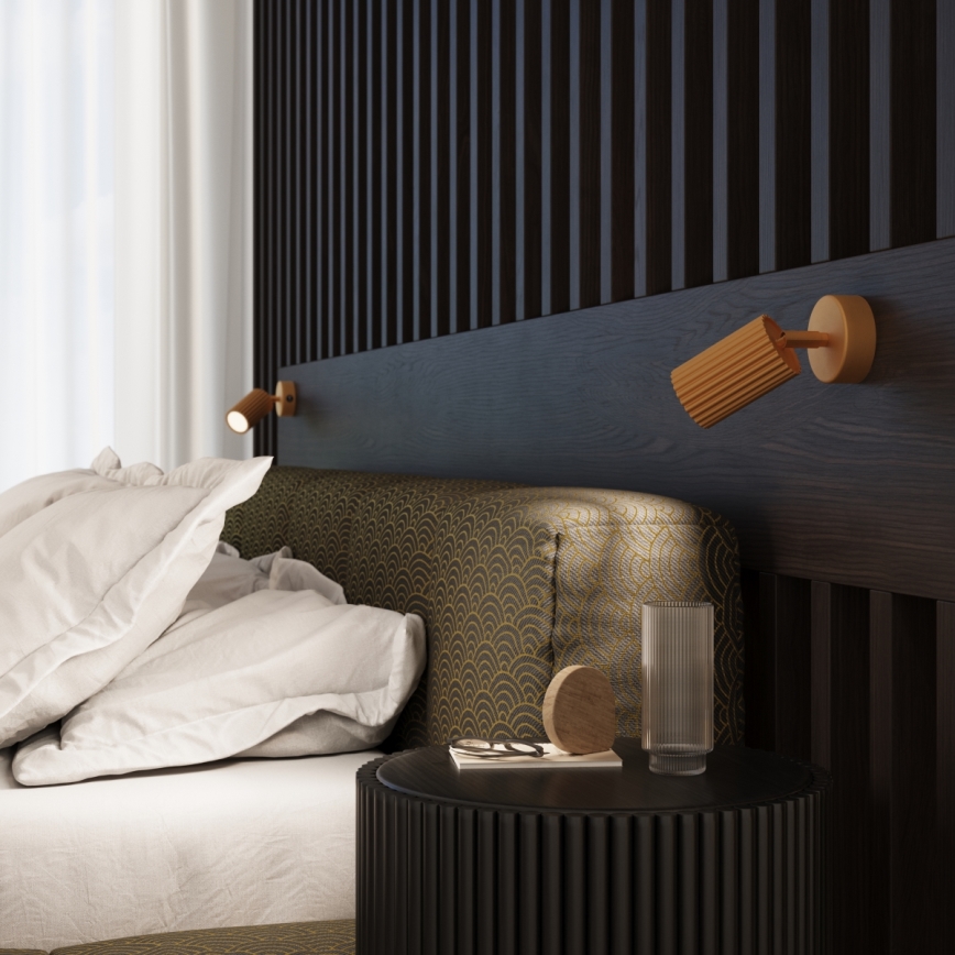 Brilagi - LED sienas virziena gaismeklis CRESTO 1xGU10/10W/230V zelta