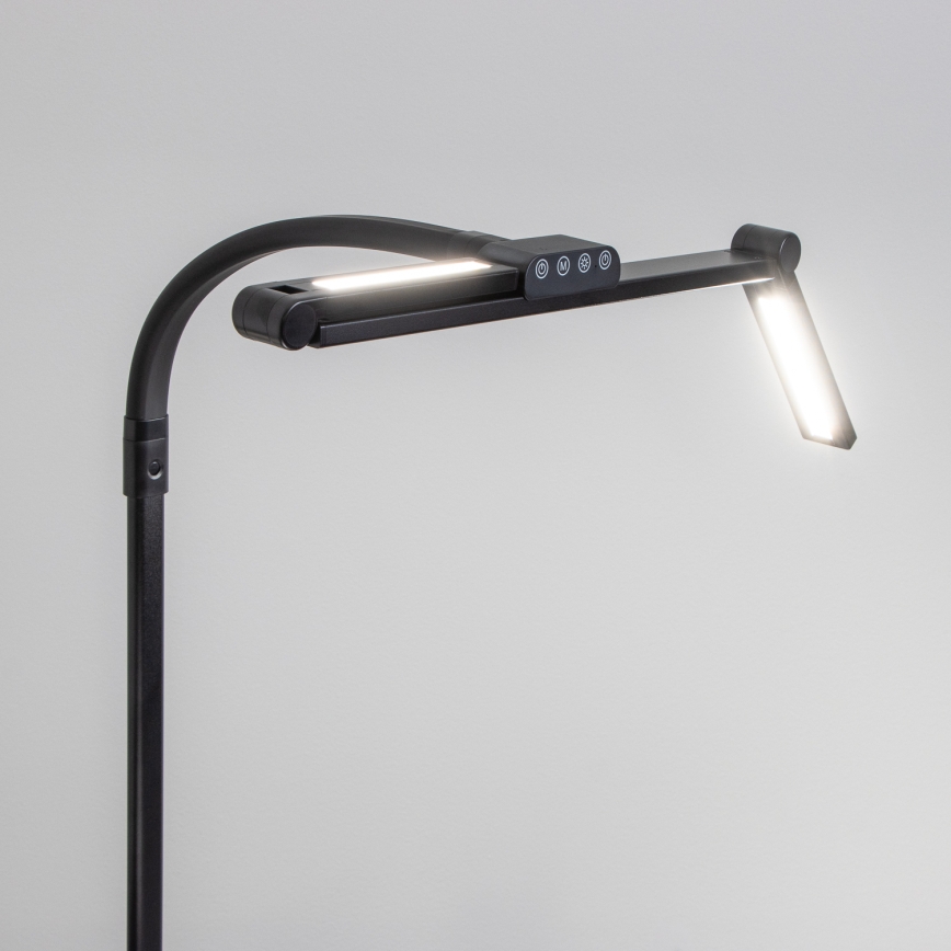 BRILAGI - LED regulējama galda lampa ar skārienvadību un skavu VARIO LED/24W/230V 3000-6500K CRI 92 melna