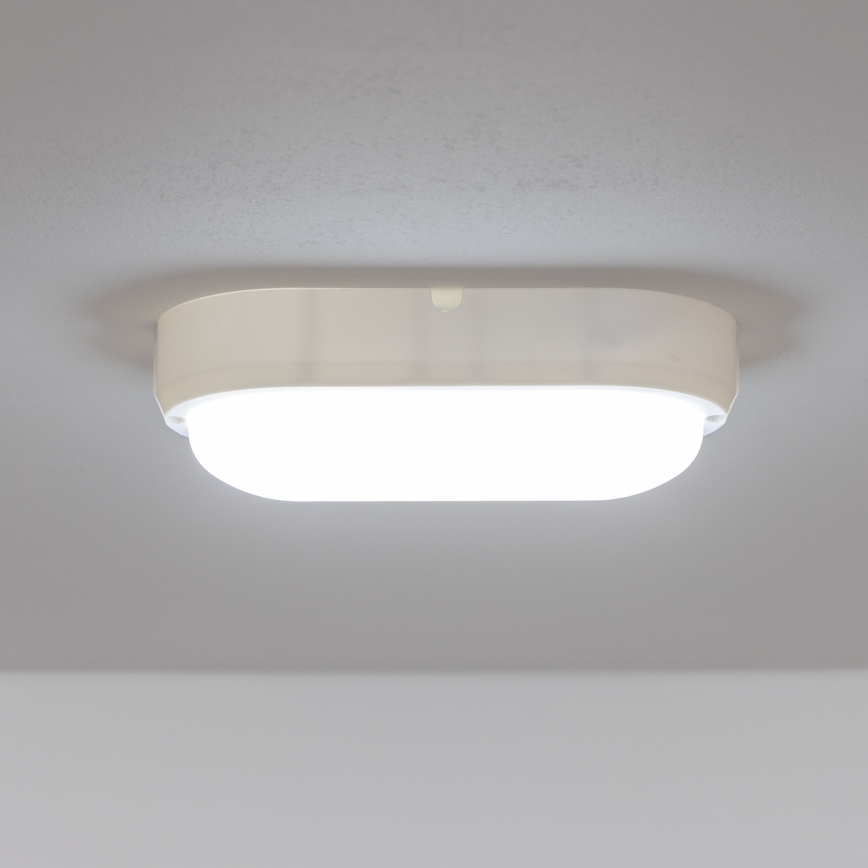 Brilagi - LED Smagas slodzes griestu gaismeklis SIMA LED/12W/230V IP65 balts