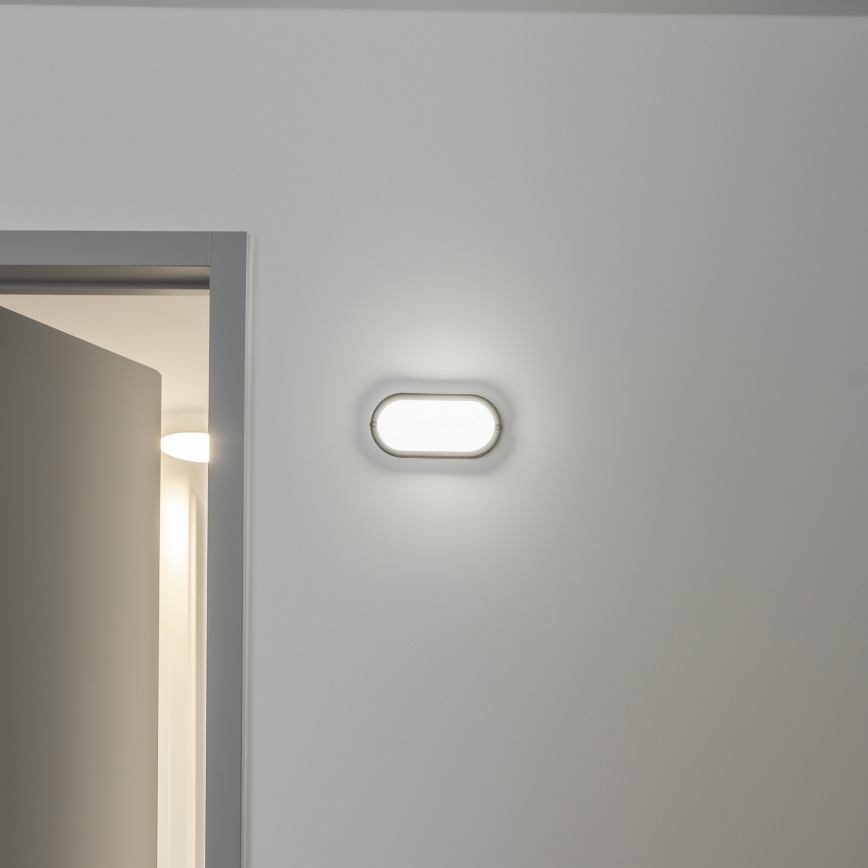 Brilagi - LED Smagas slodzes griestu gaismeklis SIMA LED/12W/230V IP65 melns