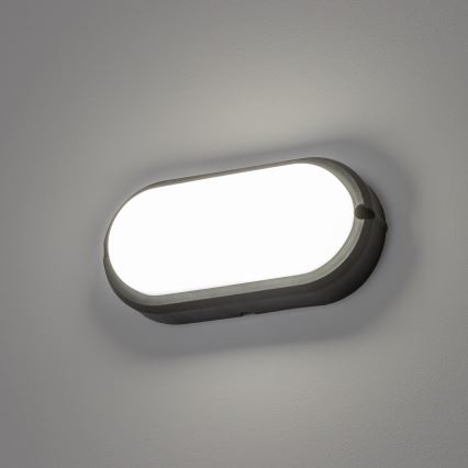 Brilagi - LED Smagas slodzes griestu gaismeklis SIMA LED/12W/230V IP65 melns