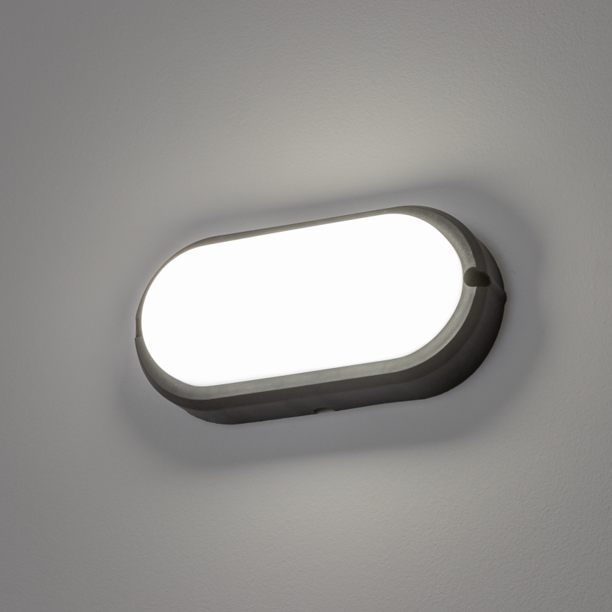 Brilagi - LED Smagas slodzes griestu gaismeklis SIMA LED/12W/230V IP65 melns