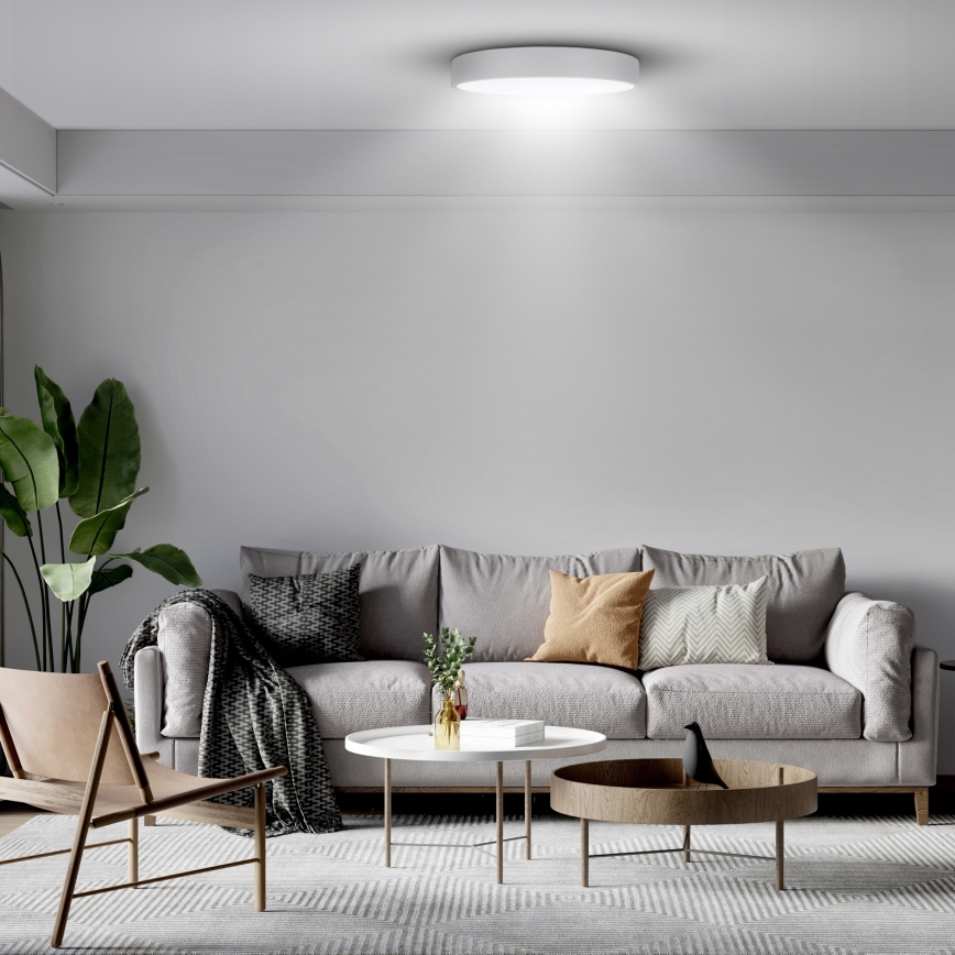 Brilagi - LED aptumšojams griestu gaismeklis POOL SMART LED/60W/230V 50 cm 3000-6000K Wi-Fi Tuya + tālvadība, balts