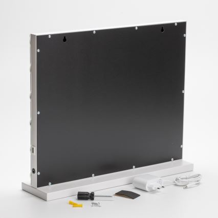 BRILAGI - LED spilgtuma regulējams grima spogulis HOLLYWOOD LED/15W/230V CCT + USB balts