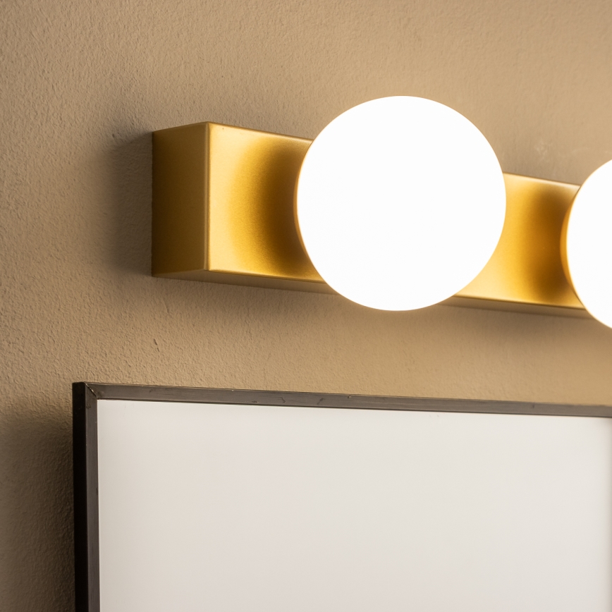 Brilagi - LED spoguļa apgaismojums vannas istabai HOLLYWOOD 3xLED/3W/230V 39 cm IP44 zelta
