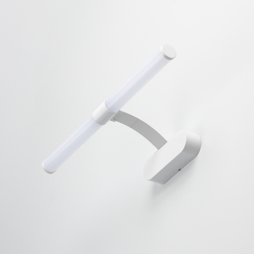 Brilagi - LED vannas istabas spoguļa apgaismojums 2 vienā TUBEO LED/6W/230V 40 cm IP44 balts