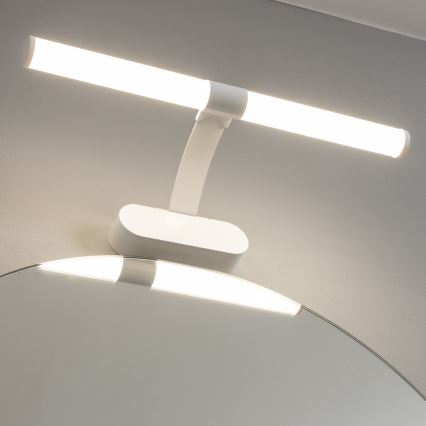 Brilagi - LED vannas istabas spoguļa apgaismojums 2 vienā TUBEO LED/6W/230V 40 cm IP44 balts