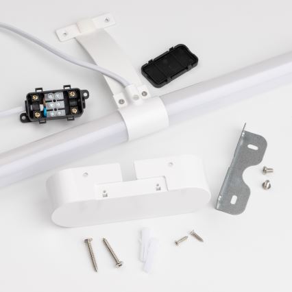 Brilagi - LED vannas istabas spoguļa apgaismojums 2 vienā TUBEO LED/6W/230V 40 cm IP44 balts