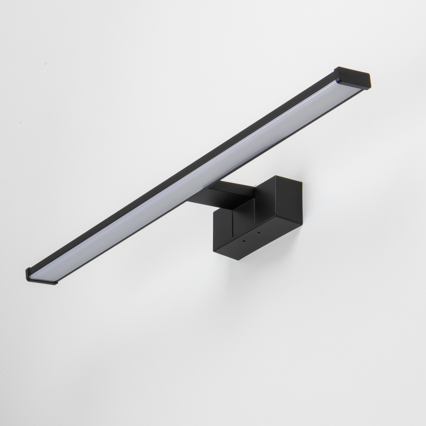 Brilagi - LED spoguļa apgaismojums vannas istabai 3-vienā VESTRA LED/12W/230V 60 cm IP44 melns