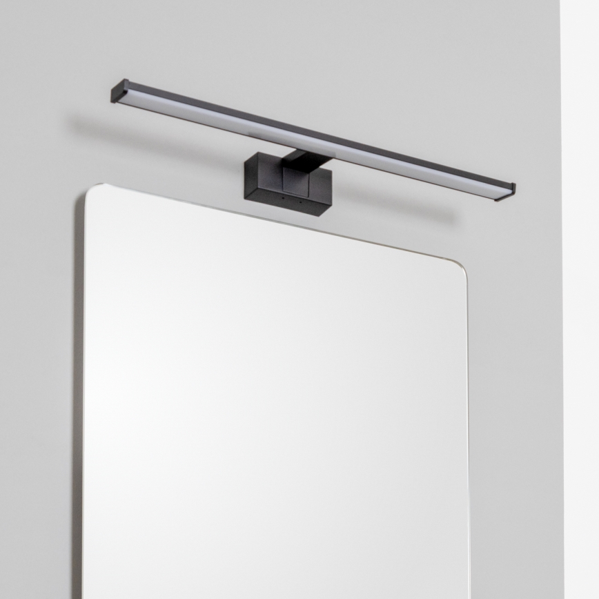 Brilagi - LED spoguļa apgaismojums vannas istabai 3-vienā VESTRA LED/12W/230V 60 cm IP44 melns