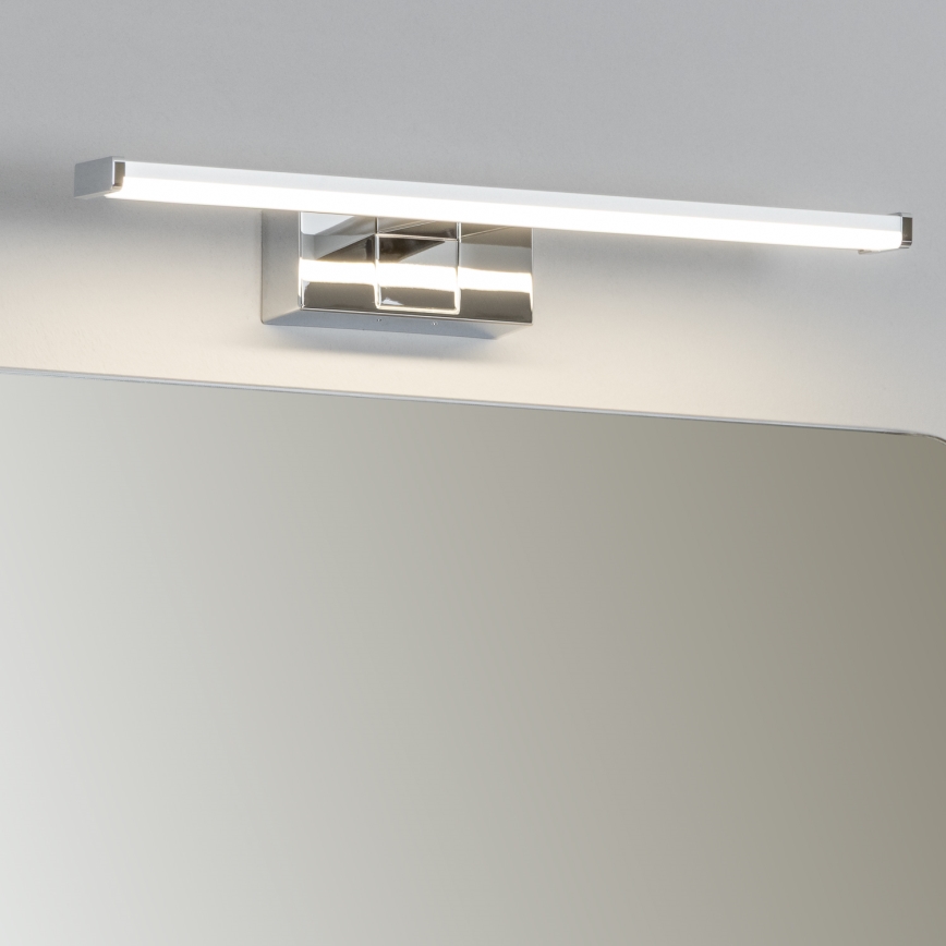 Brilagi - LED vannas istabas spoguļa apgaismojums 3 vienā VESTRA LED/8W/230V 40 cm IP44 spīdīgs hroms