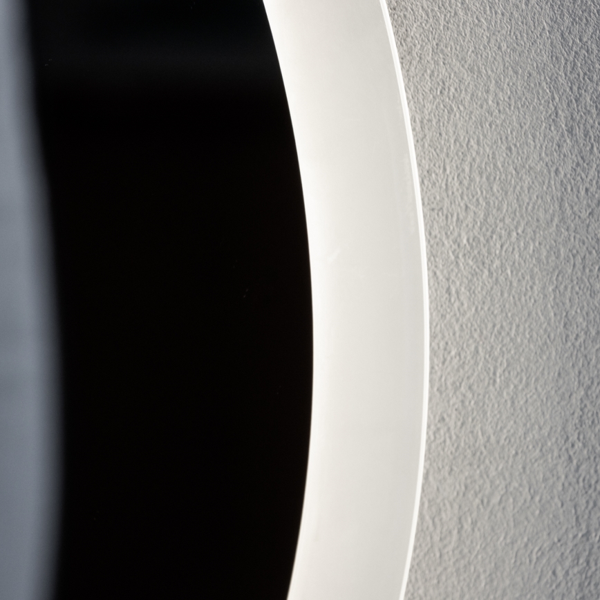 Brilagi - LED vannas istabas apsildāmais spogulis CLARA ECO LED/12W/230V Ø 60 cm IP44 CRI 90 dimmējams + CCT