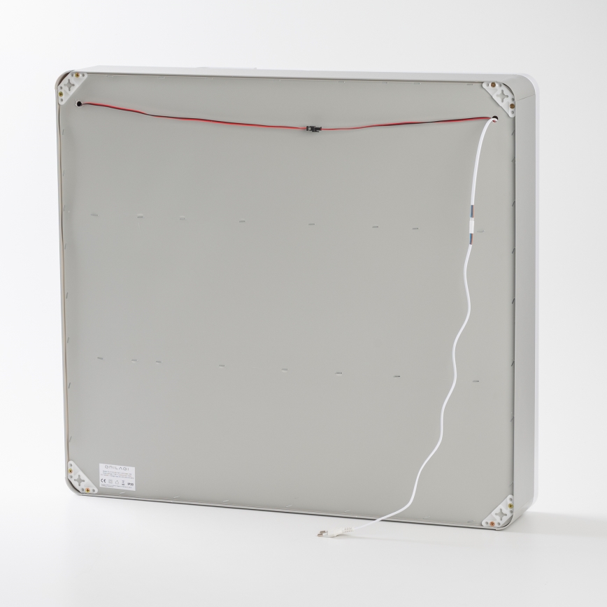 BRILAGI - LED spoguļskapis vannas istabai ar integrētu apgaismojumu NOTO DOUBLE 77x70 cm