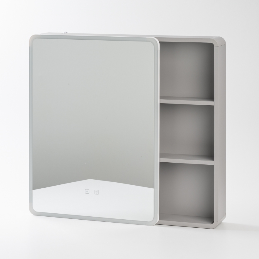 BRILAGI - LED spoguļskapītis vannas istabai ar apgaismojumu AVOLA SINGLE 75x70 cm