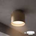 BRILAGI - LED spot gaismeklis BACKLIT 1xGX53/15W/230V + LED/3W Ø 8 cm zelta krāsā