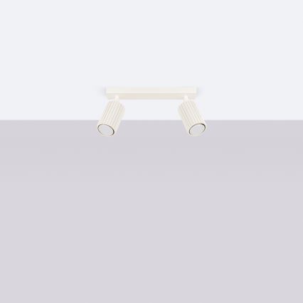 Brilagi - LED spot gaismeklis CRESTO 2xGU10/10W/230V krēmkrāsas