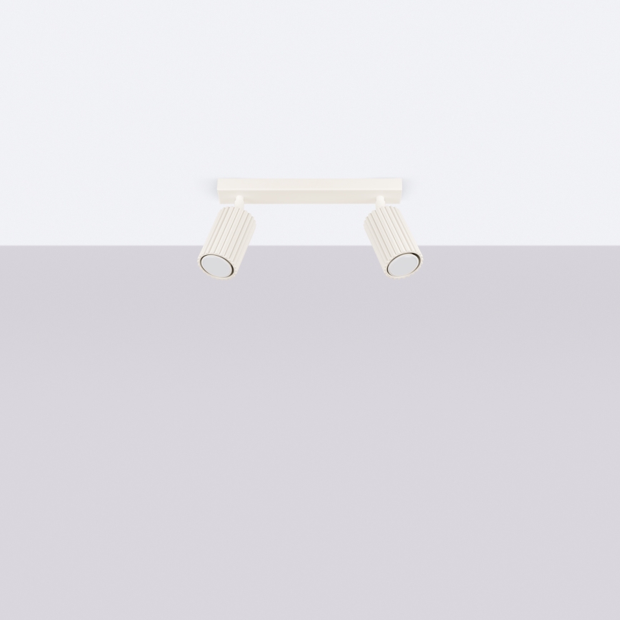 Brilagi - LED spot gaismeklis CRESTO 2xGU10/10W/230V krēmkrāsas