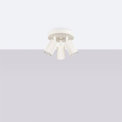 Brilagi - LED spot gaismeklis CRESTO 3xGU10/10W/230V krēmkrāsas