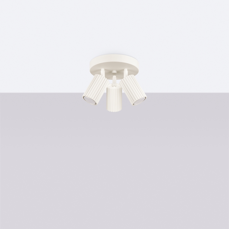 Brilagi - LED spot gaismeklis CRESTO 3xGU10/10W/230V krēmkrāsas