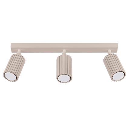 Brilagi - LED spot gaismeklis CRESTO 3xGU10/10W/230V taupe