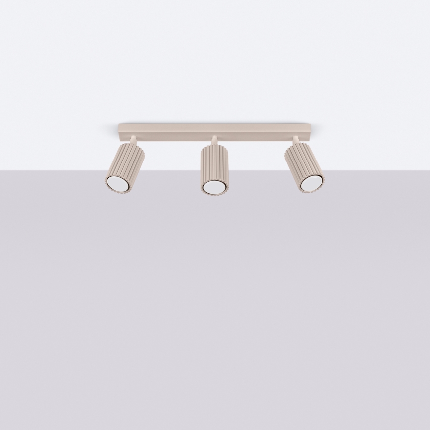 Brilagi - LED spot gaismeklis CRESTO 3xGU10/10W/230V taupe