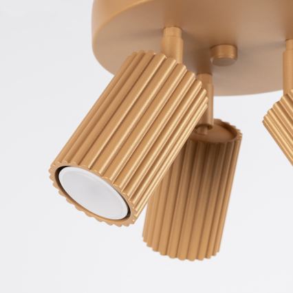 Brilagi - LED spot gaismeklis CRESTO 3xGU10/10W/230V zelta