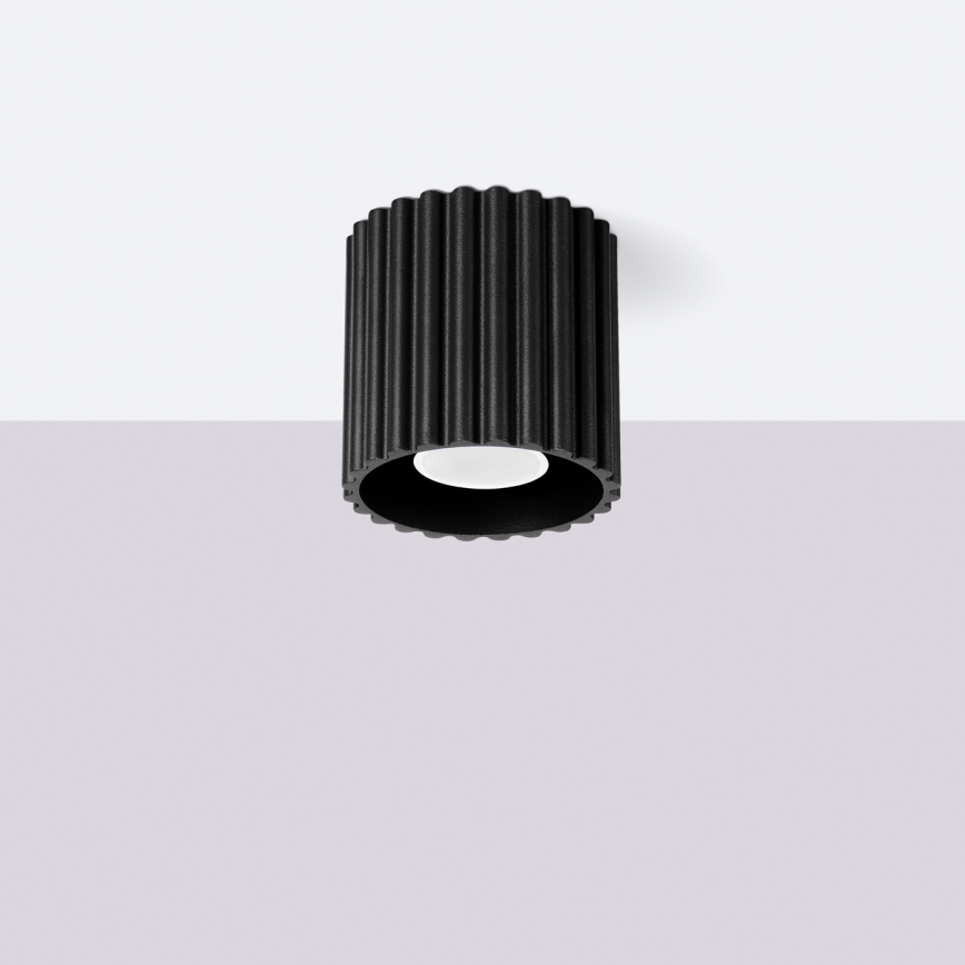 Brilagi - LED spot gaismeklis SFERA 1xGU10/10W/230V Ø 10 cm melns
