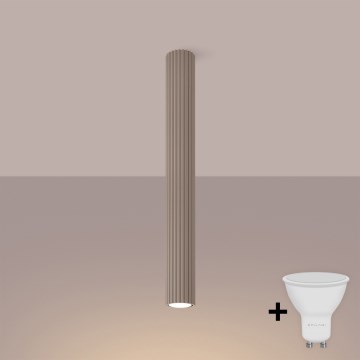 Brilagi - LED spota gaismeklis CRESTO, 1x GU10 / 10W / 230V, 60 cm, taupe