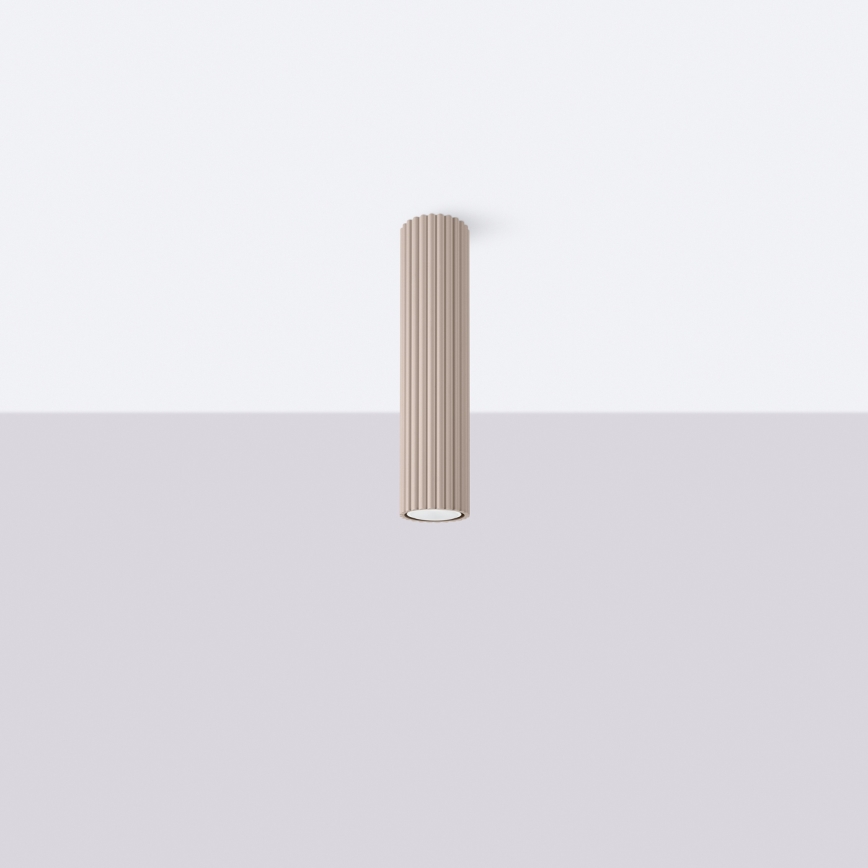 Brilagi - LED spota gaismeklis CRESTO 1xGU10/10W/230V 30 cm taupe