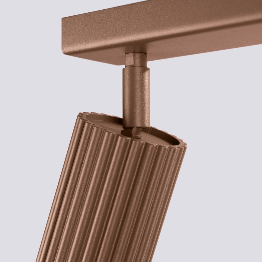 Brilagi - LED spota gaismeklis CRESTO 4xGU10/10W/230V brūns