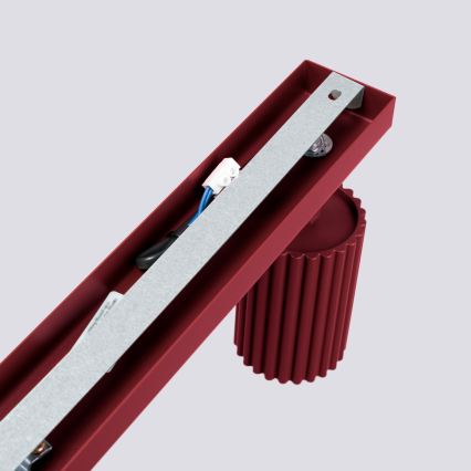 Brilagi - LED spota gaismeklis CRESTO 4xGU10/10W/230V burgundija