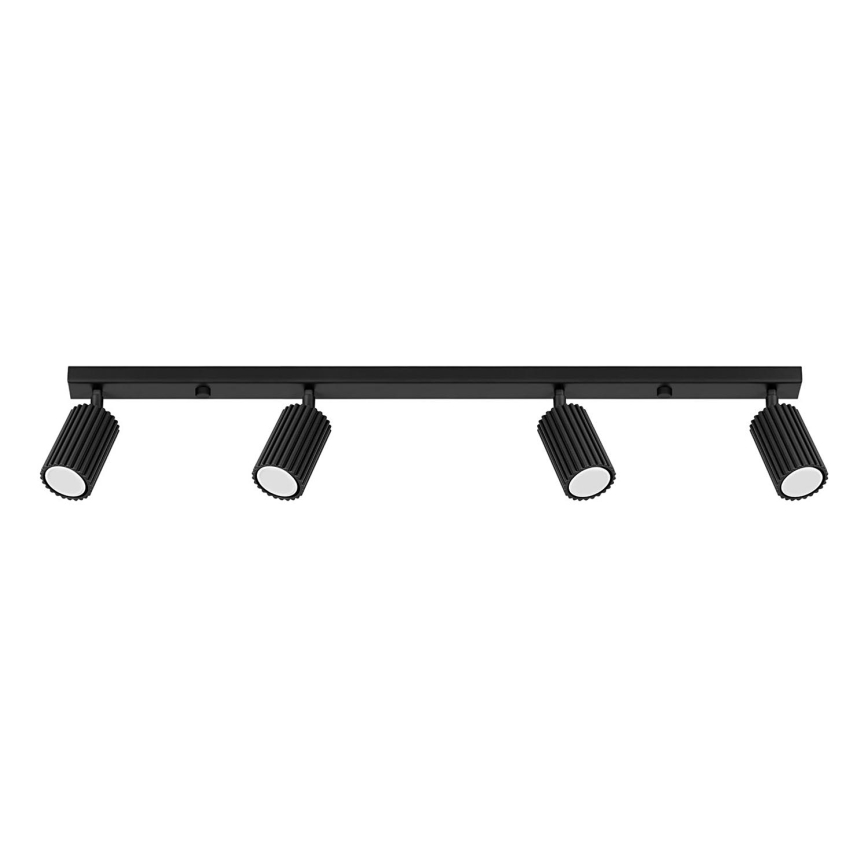 Brilagi - LED spota gaismeklis CRESTO 4xGU10/10W/230V melns