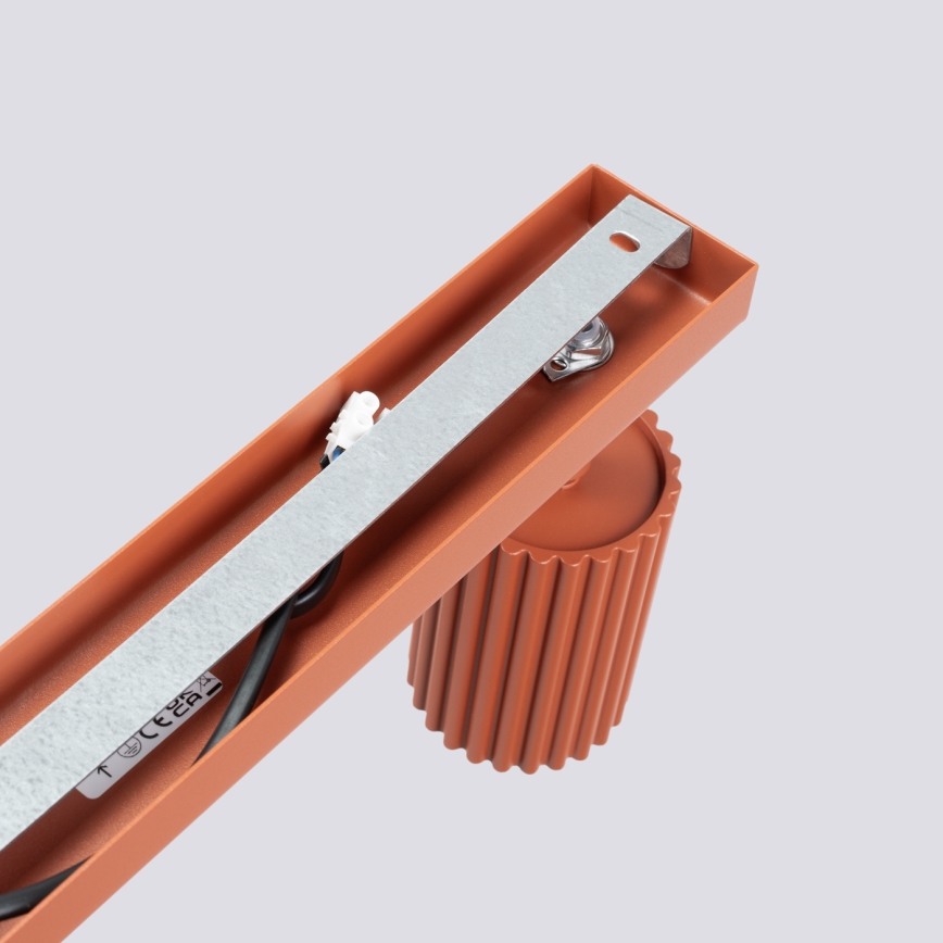 Brilagi - LED spota gaismeklis CRESTO 6xGU10/10W/230V sarkans