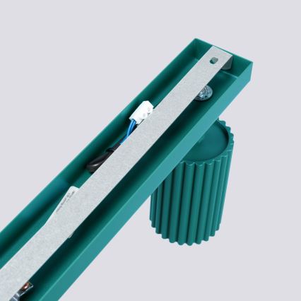 Brilagi - LED spota gaismeklis CRESTO 6xGU10/10W/230V tirkīzzils