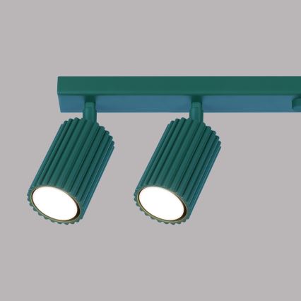 Brilagi - LED spota gaismeklis CRESTO 6xGU10/10W/230V tirkīzzils