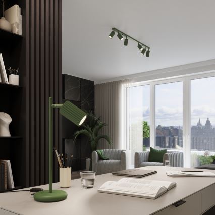 Brilagi - LED spota gaismeklis CRESTO 6xGU10/10W/230V zaļš