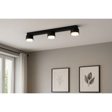 Brilagi - LED spota gaismeklis MONO 3xGX53/12W/230V melns