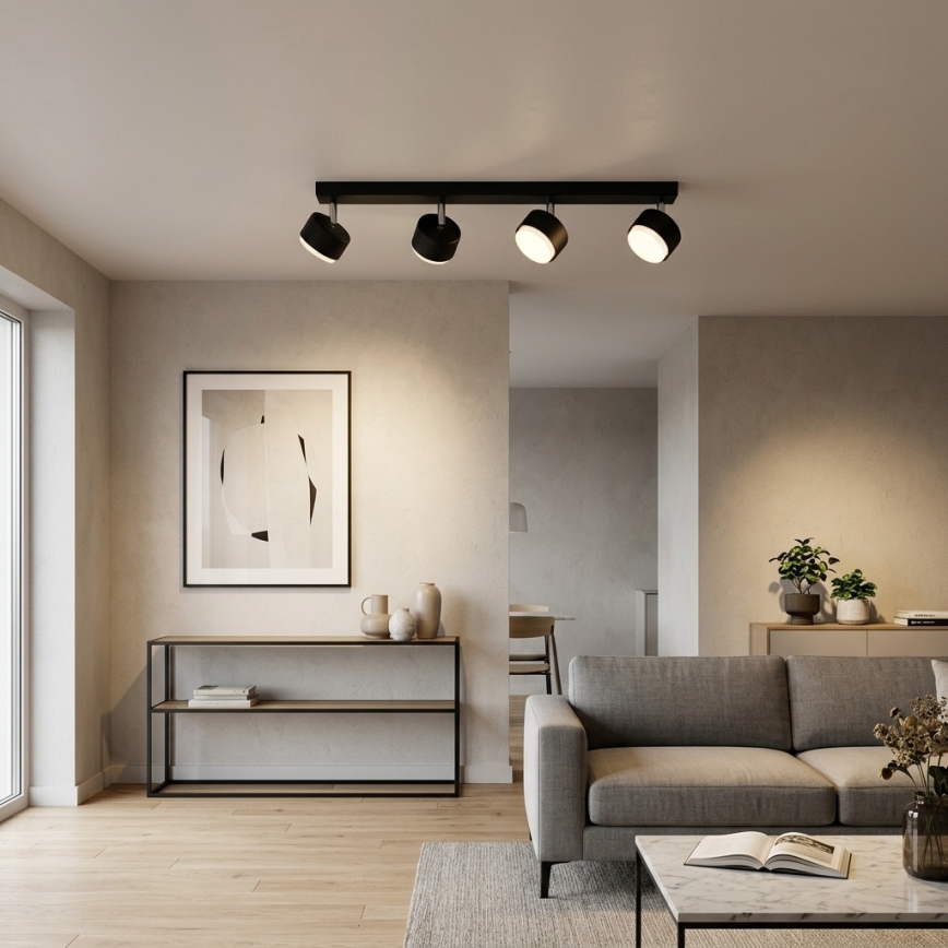 BRILAGI - LED spota gaismeklis MONO 4xGX53/30W/230V melns