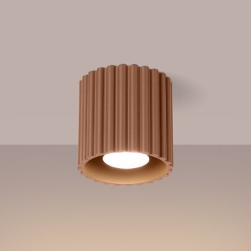 Brilagi - LED spota gaismeklis SFERA 1xGU10/10W/230V Ø 10 cm brūns