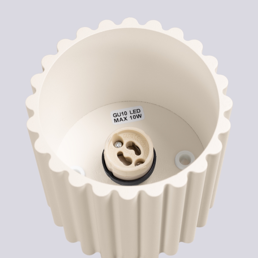 Brilagi - LED spota gaismeklis SFERA 1xGU10/10W/230V Ø 10 cm, krēmkrāsas